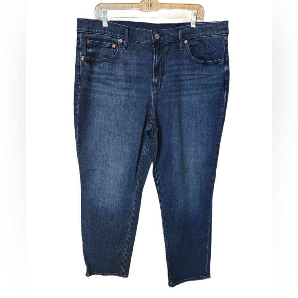 GAP Dark Blue Ankle Jeans